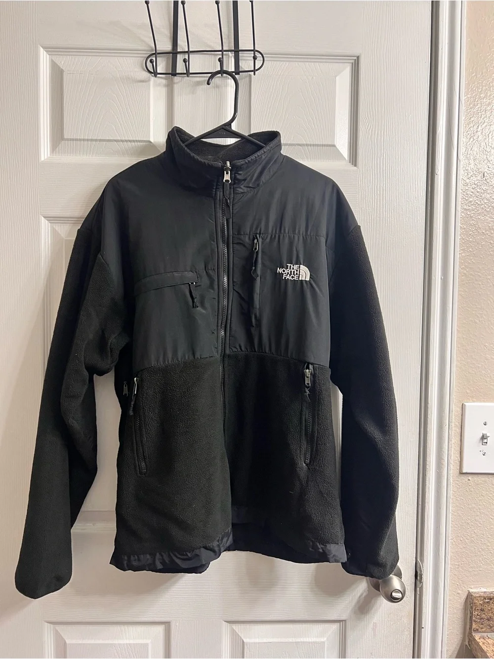 The North Face Men's Black Hybrid Fleece Jacket
